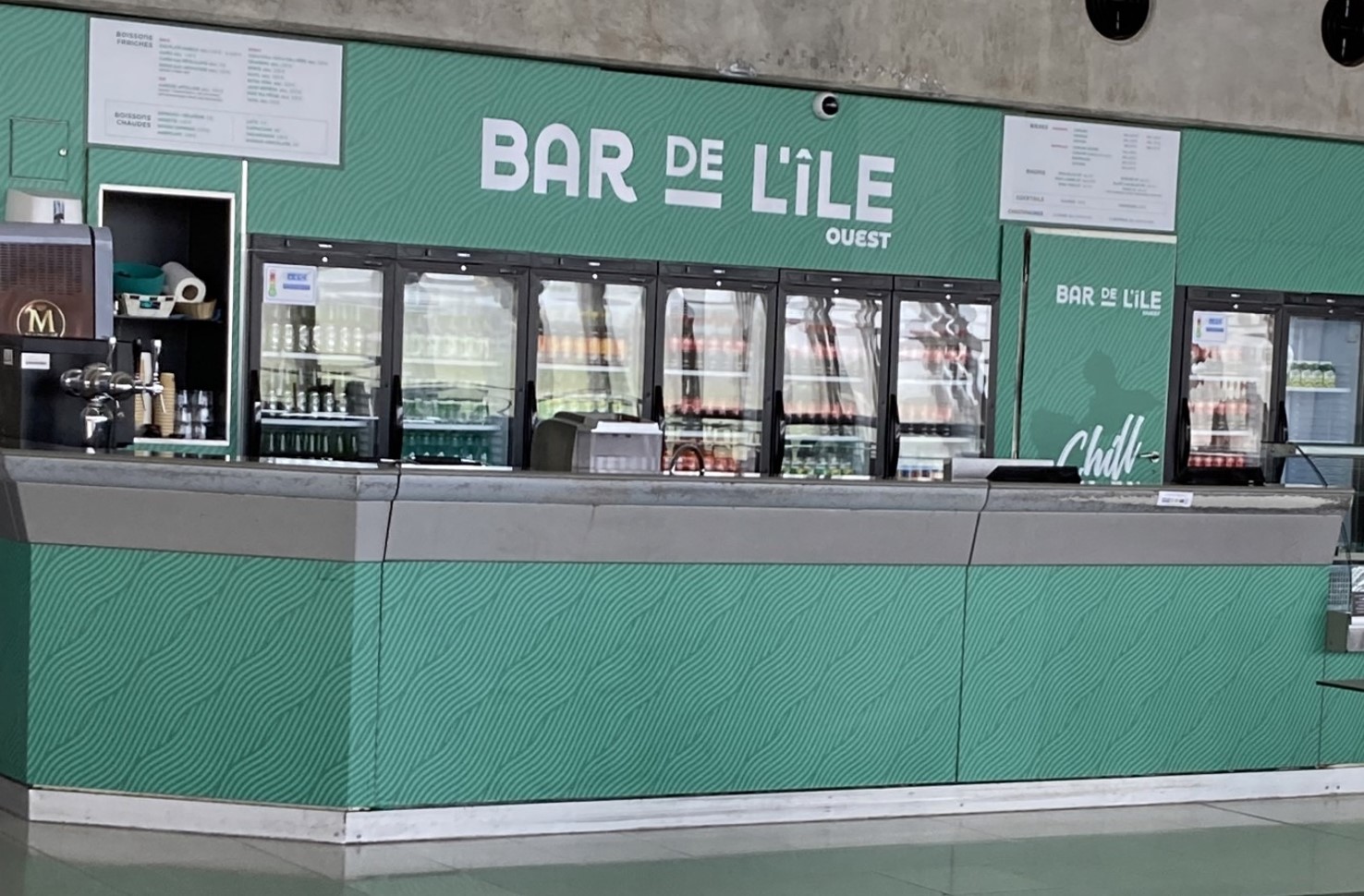 BAR DE L'ÎLE Ouest